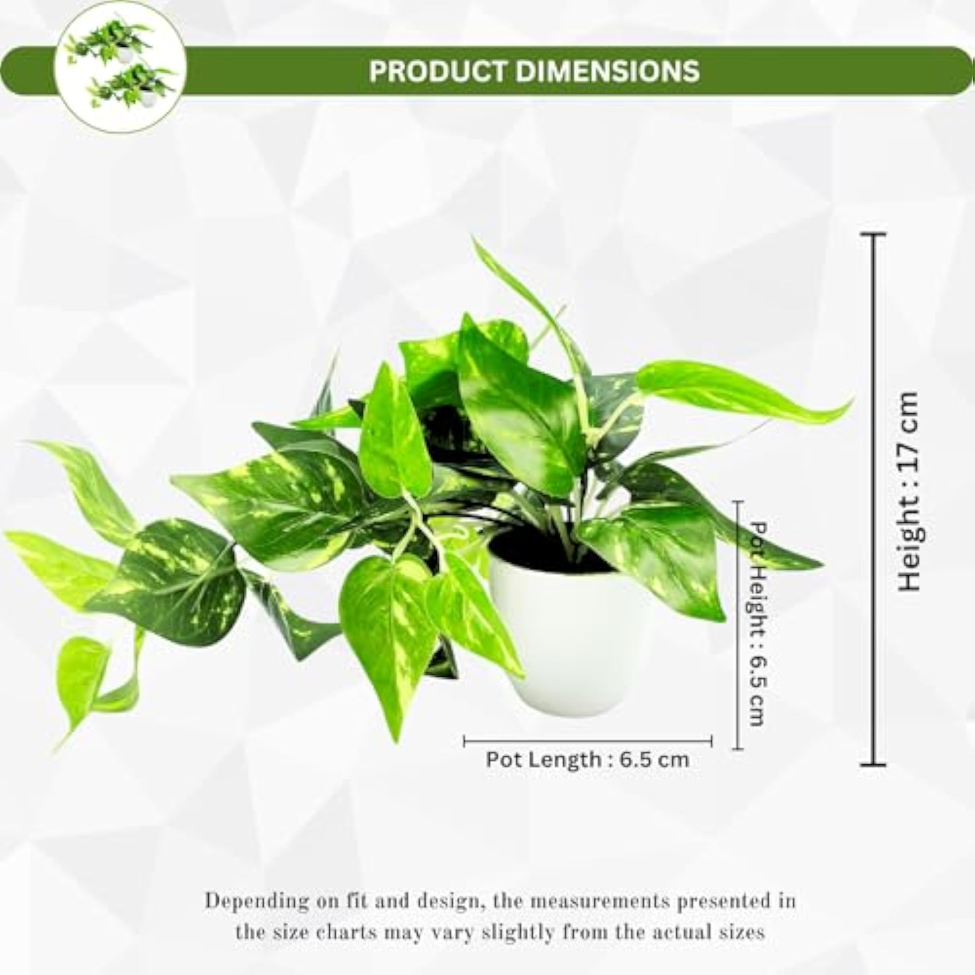 Plastic Artificial Plant Leaves for Home and Office Decor
